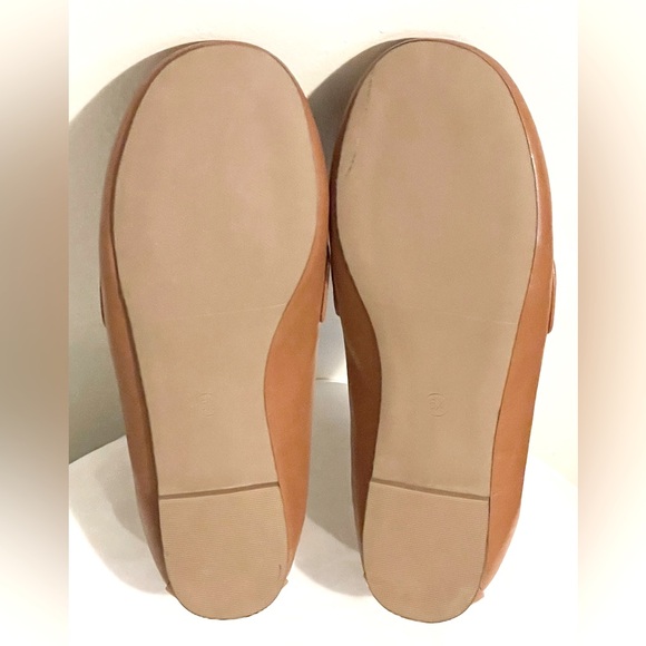 Sz 51/2 Viandso women’s penny loafers slip on round toe soft  flat shoe brown - Picture 4 of 6